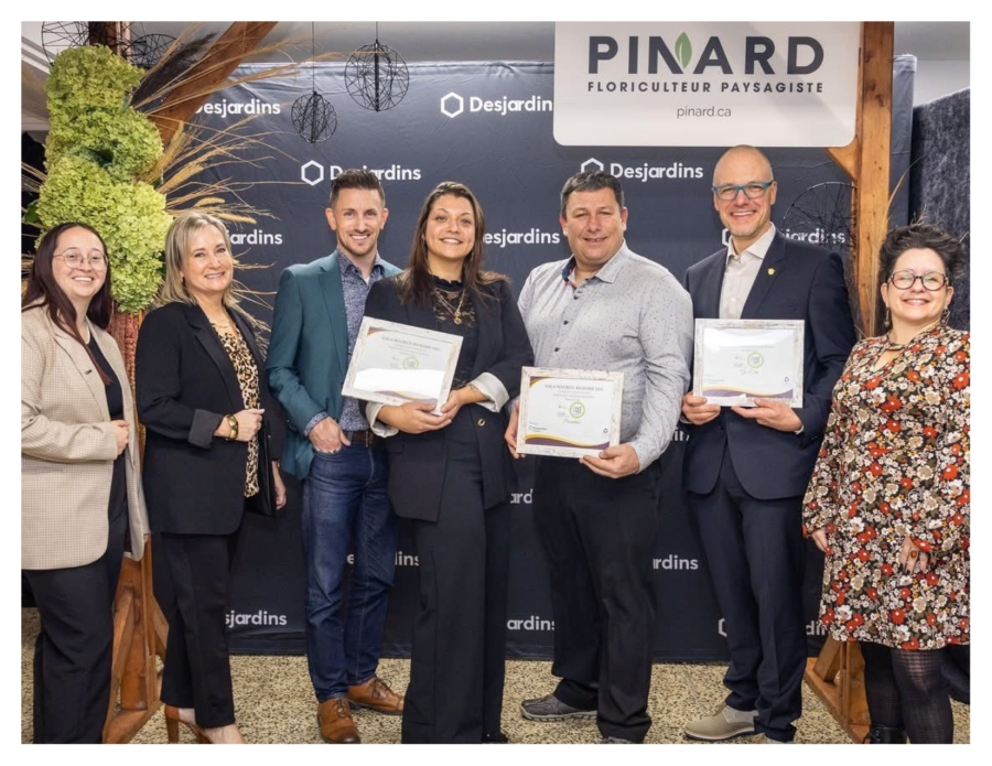 Promatrice Inc., Go-Élan et Therrien des MRC de Bécancour et Nicolet-Yamaska obtiennent la CEÉ