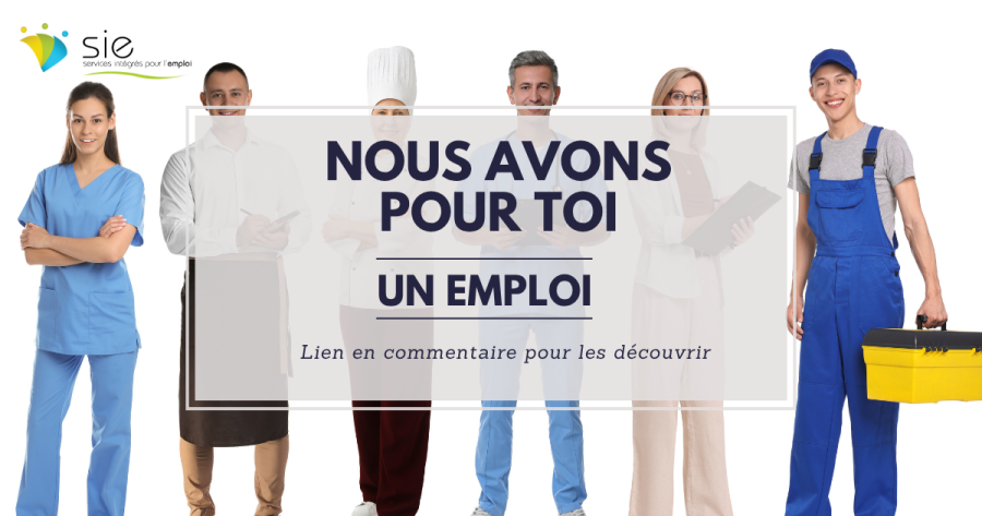À la recherche d'un nouvel emploi ?
