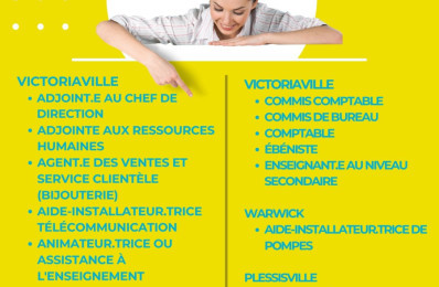 Emplois disponibles - 11 juillet 2023
