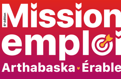 Salon MISSION EMPLOI Arthabaska-Érable: nous y serons le 4 avril prochain !