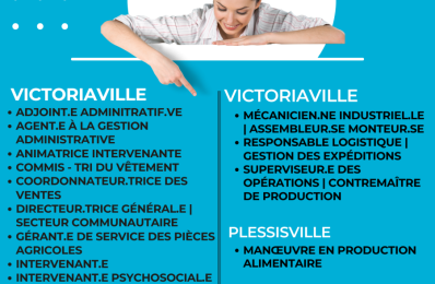 Emplois disponibles | 14 janvier 2026