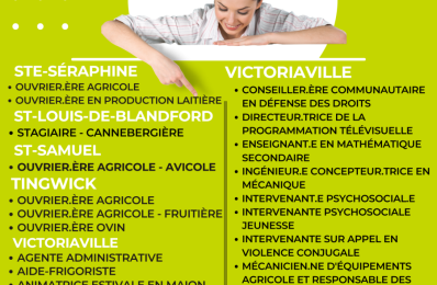 EMPLOIS DISPONIBLES | 9 AVRIL 2026